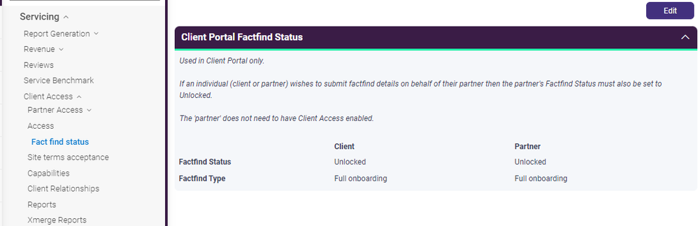 Factfind status page.png