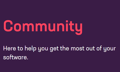 Community.png Community.png